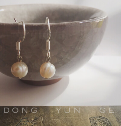 手作耳环。淘宝店：东云阁手作馆