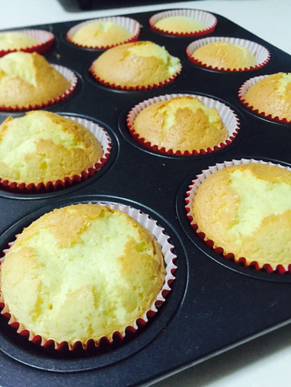 20170307给老爸老妈做的杯子蛋糕