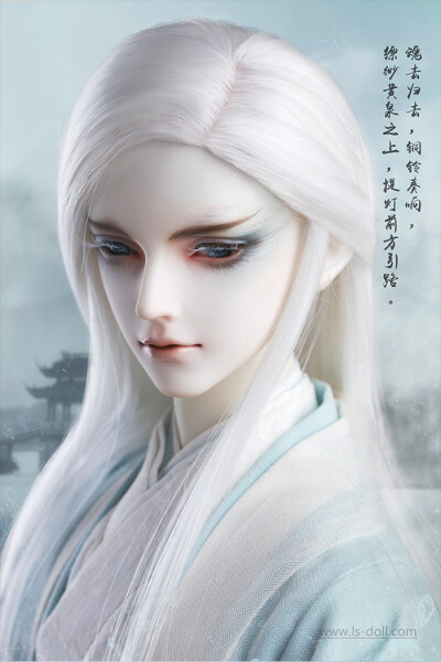 龙魂人形社 限定 BJD SD 娃娃 动漫 玩具 人偶手办 异闻卷轴 水神·淼君