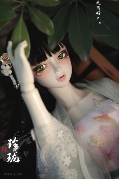 龙魂人形社 限定 异闻卷轴系列仙部 水仙花仙·玲珑 BJD SD 娃娃 动漫 玩具 人偶手办