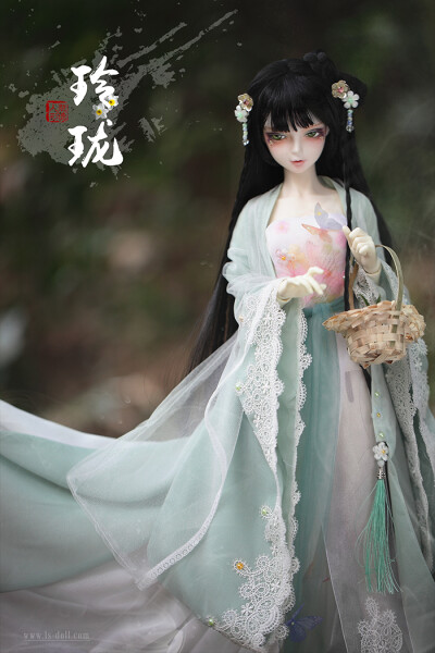 龙魂人形社 限定 异闻卷轴系列仙部 水仙花仙·玲珑 BJD SD 娃娃 动漫 玩具 人偶手办