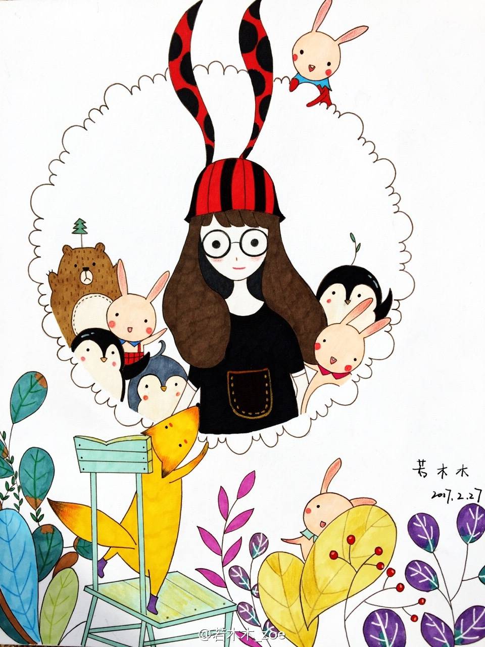 儿童插画 - 堆糖,美图壁纸兴趣社区