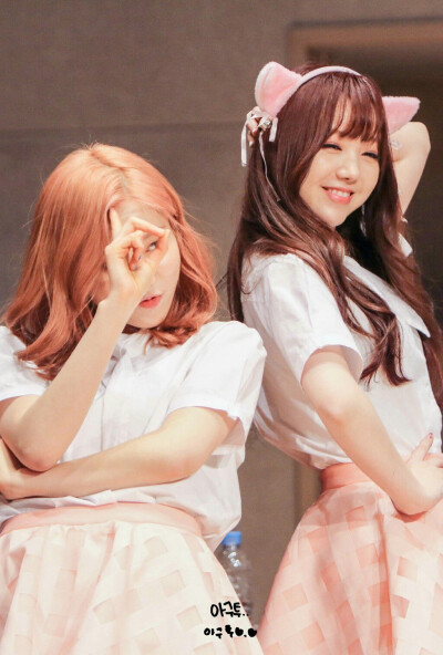 Lovelyz Jin/朴明恩&Kei