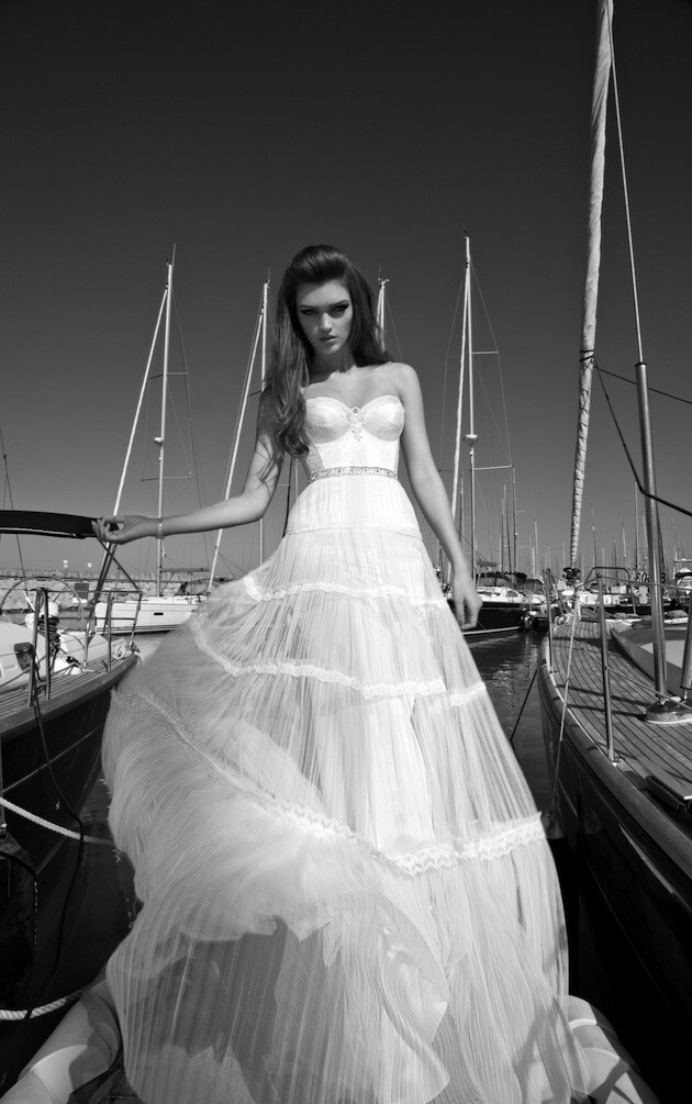 Galia Lahav 2013新款婚纱系列大片