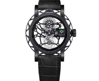 格拉夫MasterGRAFF Structural Tourbillon Skeleton腕表，别树一帜
钻石款式以白金或玫瑰金打造，而无钻款式则有黑色类钻石涂层、棕色类钻石涂层或黑色钛金属配玫瑰金细节可供选择。璀璨不凡的Diamond MasterGRAFF…