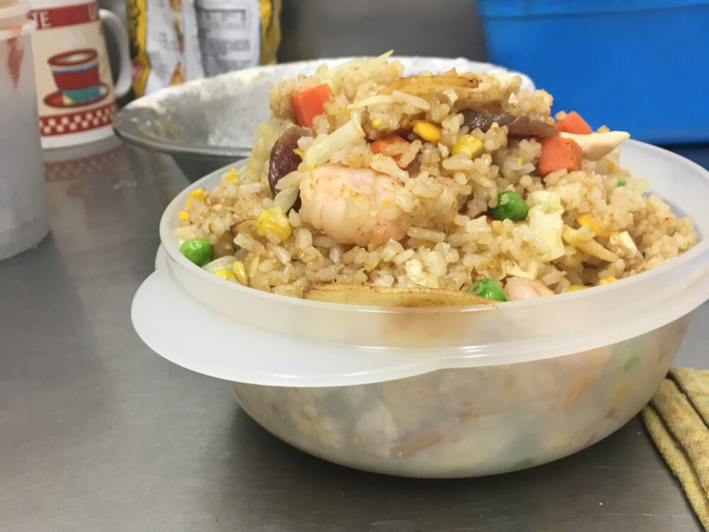 星马小食。Nasi Goreng。马来炒饭真的超好吃。