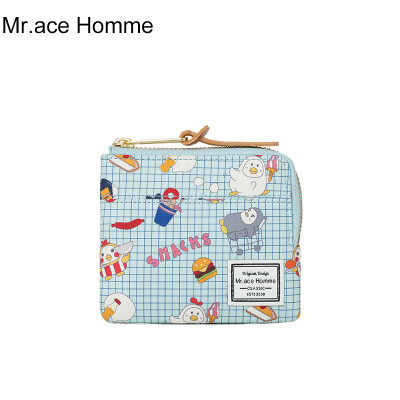 Mr.ace Homme2017零钱包韩版女短款萌界卡通迷你小钱包硬币包