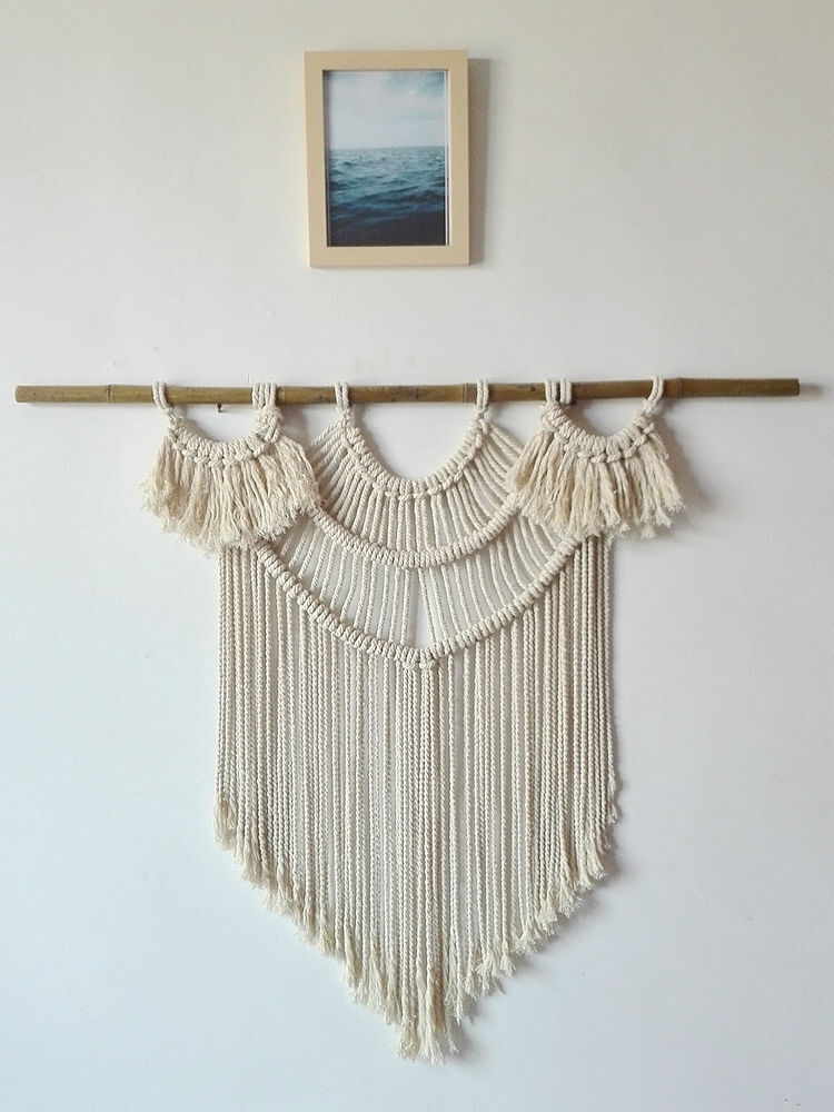 【晴空】满月君—挂毯手工编织家居墙饰 北欧波西米亚民族壁挂