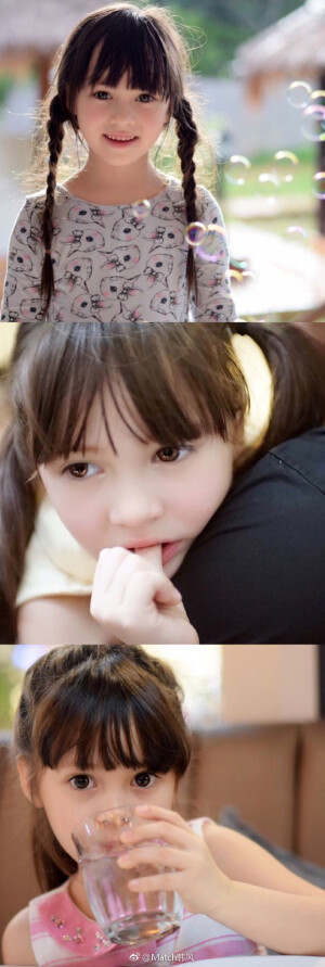 泰国混血小童星Diora