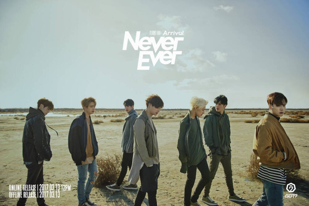 王嘉尔20170309专辑arrival313回归！Never ever！GOT7