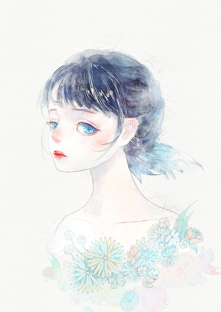 手绘#插画 作者:芜意