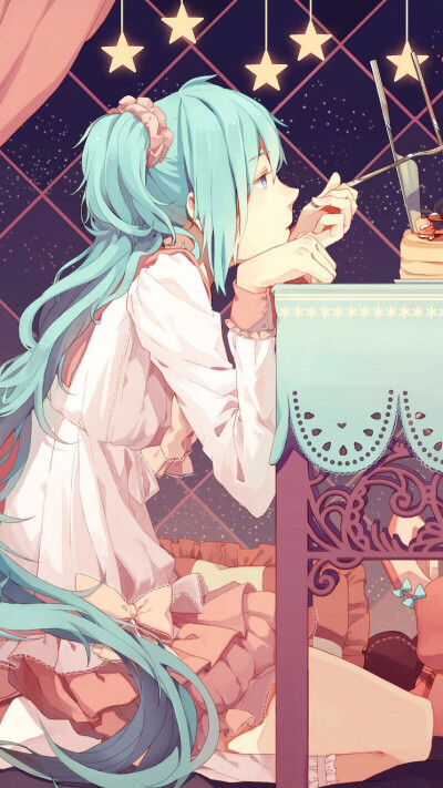 #公主殿下#清新#唯美#初音#虚拟歌姬#动漫