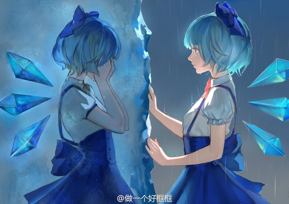 画师微博@做一个好框框
对于这个你来说，现在意味这什么？