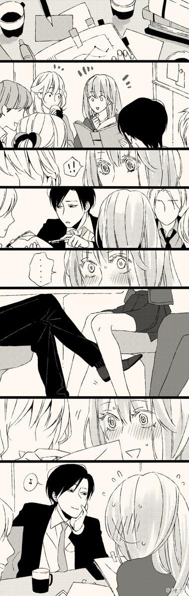 二次元 漫画 截图 插画