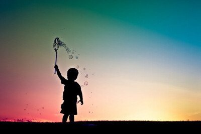 绝美的意境剪影摄影图片