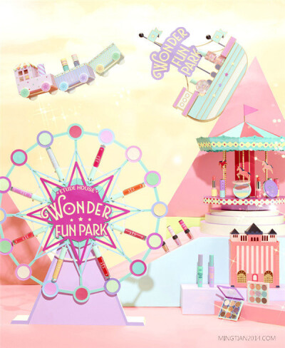 [美妝]wonder fun park 系列限量愛麗小屋遊樂園彩妝化妝品