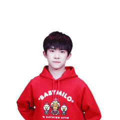 易烊千玺表情：送你一朵小花花