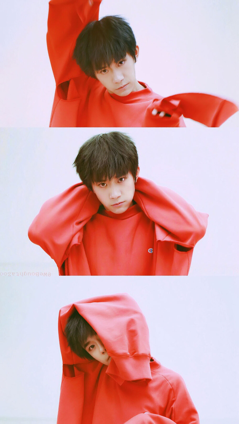 易烊千玺 红色装惊艳得没有我 - 堆糖,美图壁纸兴趣社区