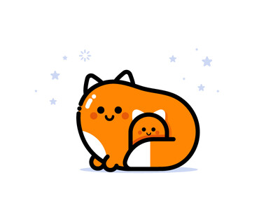 Cat / 猫 / icon / 小图案/ 趣味 /设计/dribbble