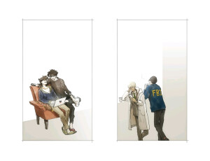 工藤新一黑羽快斗 
安室透赤井秀一