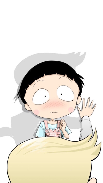 花房小丸子的淘宝店主一枚 宠爱小丸子的可爱卡通手机壁纸