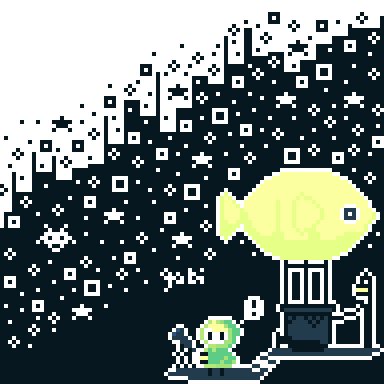 dotpict 像素画精选 来源Twitter作者 Unaa.Gabii??@UnaaGabii 