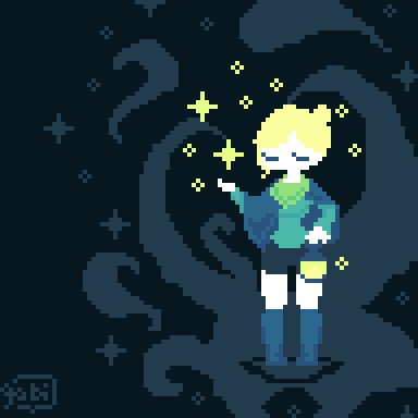 dotpict 像素画精选 来源Twitter作者 Unaa.Gabii??@UnaaGabii 