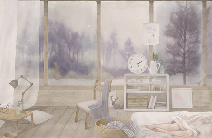 插画，Hsiao Ron Cheng郑晓嵘中国台湾插画家，出生于台湾，2010年从台湾大学获得当代艺术硕士学位，现在居住和工作在台北。她自2012年开始插画创作，作品经常在欧美画廊展出，并登上过众多的艺术杂志。