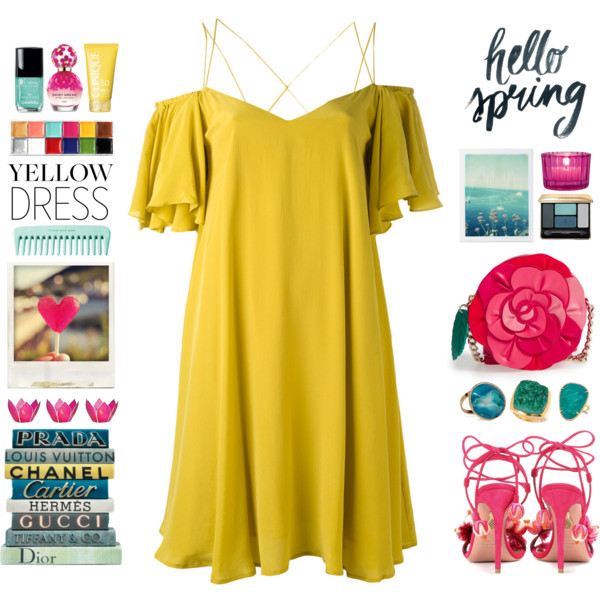 #yellowdress