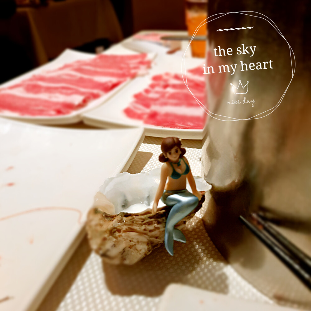 2017/3/16和姐妹吃小贝壳