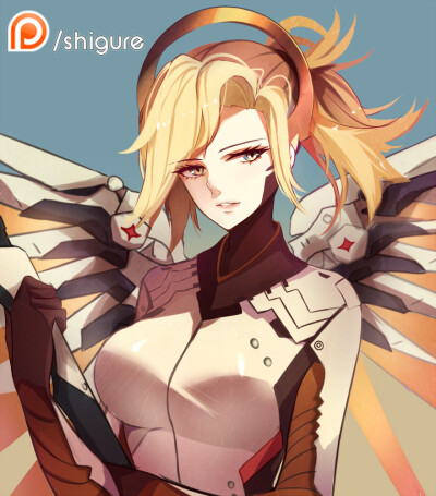 守望先锋 mercy 天使
