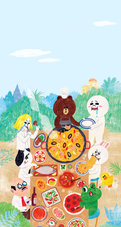 Line friends