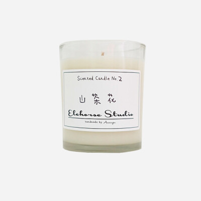 ElehorseStudio 香薰蜡烛Scented Candle No.2 山茶花