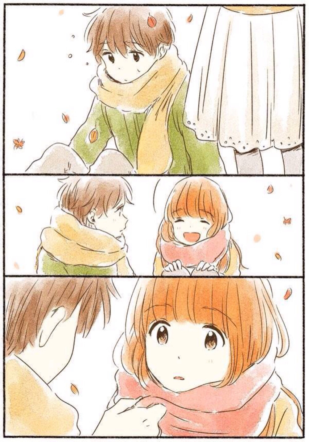  赤いの秋葉、それと、赤いの君の顔。
画师「いつか」