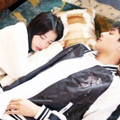 情侣头像 我与你的光年距离