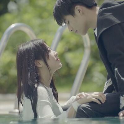 情侣头像 我与你的光年距离