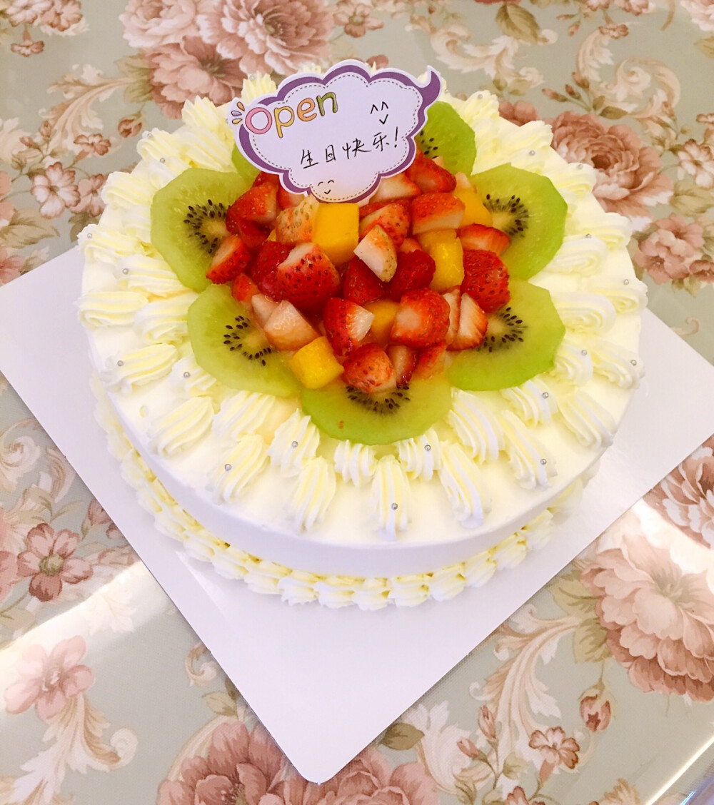 水果蛋糕