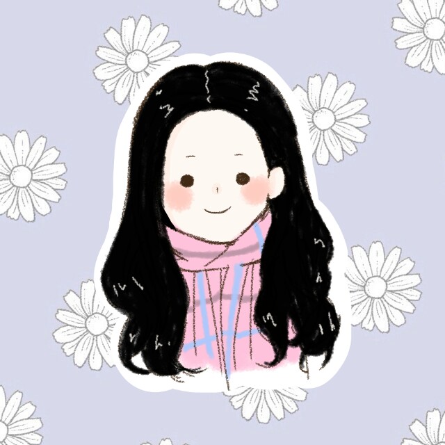 自己画的头像，喜欢可以关注我微博：画画的fink