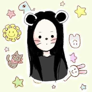 自己画的头像，喜欢可以关注我微博：画画的fink