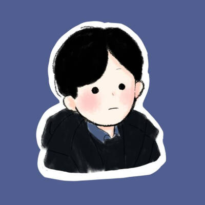 自己画的头像，喜欢可以关注我微博：画画的fink