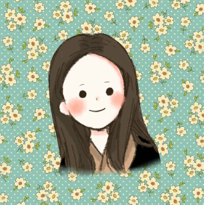 自己画的头像，喜欢可以关注我微博：画画的fink