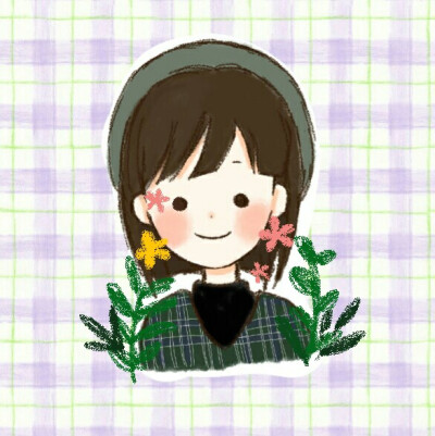 自己画的头像，喜欢可以关注我微博：画画的fink