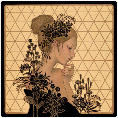 日裔美国插画家奥黛丽川崎(Audrey Kawasaki) 作品