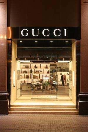 gucci店铺专柜装修设计