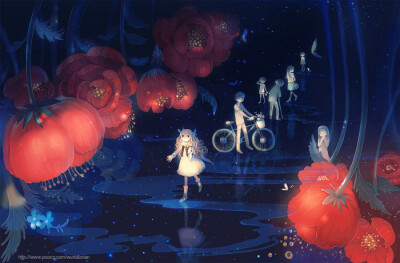 梦的轮回 最小说 插画_