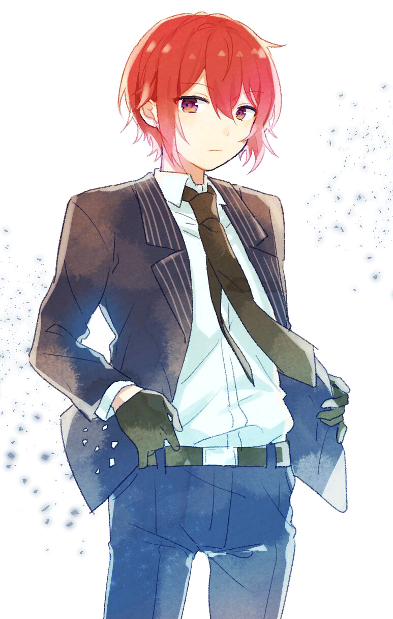 沐湷搬运二次元 偶像梦幻祭 朱樱司 男子 少年 可爱 治愈 头像 pixiv