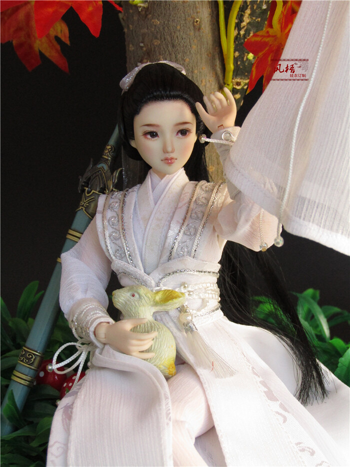 二手 【风梧】obitsu娃妈定制作品展示：武侠风（不再复制）