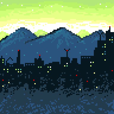 dotpict 像素画精选 来源Twitter作者 はやおき‏ @poiss0n 