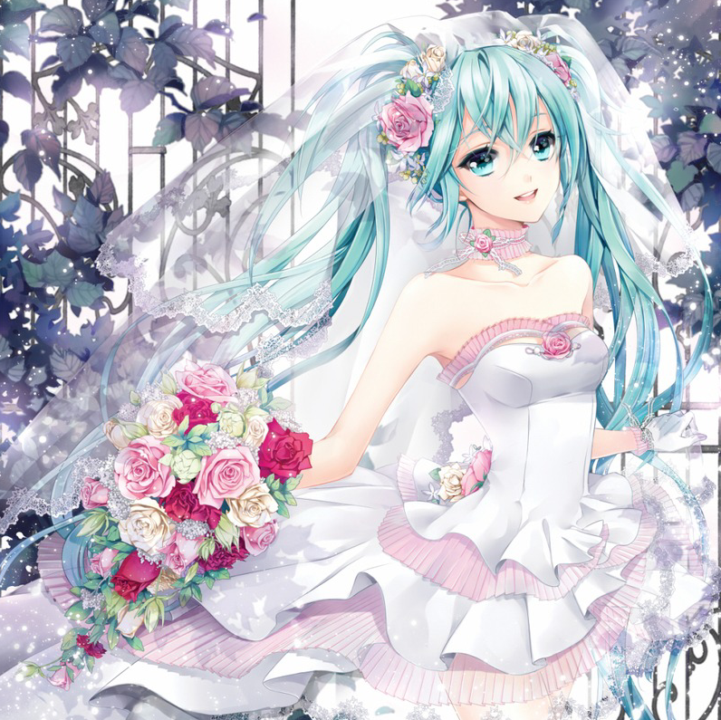 初音未来 世界第一的公主殿下 婚纱