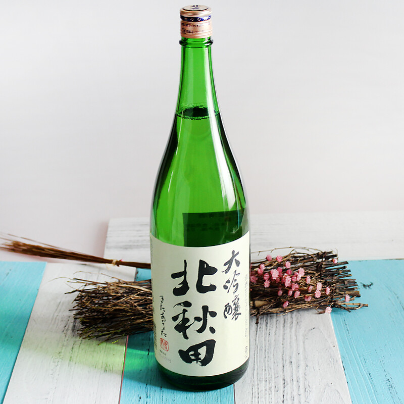 江秀 日本原装进口北秋田大吟酿清酒1.8L